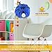 EZY Tidy Buddy Town Map Playmat and Toy Storage Bag - 35 inch - Blue