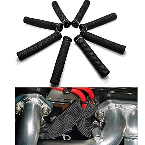 Spark Plug Wire Boots Heat Shield Protector Sleeve 2500 Degree Spark