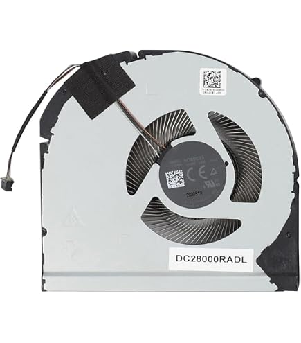 Nuova ventola di raffreddamento GPU CPU originale per DELL Precision 7510 M7510 M7520 Cooler 0DGTVT EG75150S1-C010-S9A EG75150S1-C020-S9A 4 fili  7
