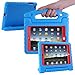 HDE Case for iPad Mini 1 2 3 Kids Shockproof Bumper Hard Cover Handle Stand with Built in Screen Protector for Apple iPad Mini 1st 2nd 3rd Generation (Blue Red)