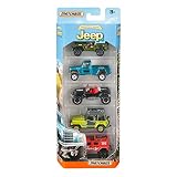 Matchbox Anniversary Edition Jeep 5-Pack, Multicolor