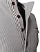 H2H Men's Double Layer Henley Shirt-Casual Long Sleeve Waffle Knit Slim Fit Gray US S/Asia M (KMTTL062)
