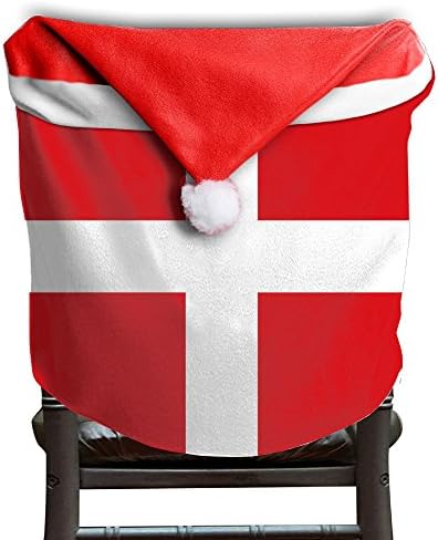 Flag Of The Order Of St. John Christmas Chair Back Cover Dining Chair Slipcovers Party Decor For Xmas Decorations