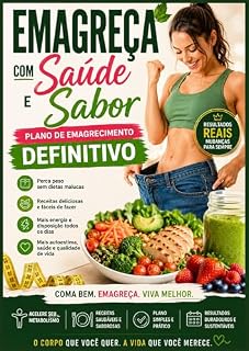Livro Emagreça com Saúde e Sabor: Plano de Emagrecimento Definitivo