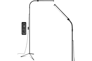 EBEST Led Floor Lamp for eyelash extensions Standing light Floor Lamps for Office Standing Lamp Brightness eyelash lamp tattoo Light Eye Caring Reading lamp for Bedroom makeup light lash light extension