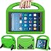 LEDNICEKER Kids Case for Fire HD 8 2018/2017/2016- ShockProof Handle Friendly Convertible Stand Kids Case for Fire HD 8 inch Tablet (7th & 8th Generation Tablet, 2016 & 2017 & 2018 Release) - Green