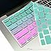 TOP CASE - Faded Ombre Series Keyboard Cover Skin Compatible with MacBook 13