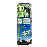 Bambooee - The Original Reuseable & Machine Washable Rayon from Bamboo Paper Towel Replacement As Seen on Shark Tank - We Plant a Tree with Every roll we Sell - 30-Sheet Roll