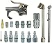17 Piece - EPAuto Type D Industrial 1/4-inch Air Compressor Connect Coupler/Plug/Tool Kit