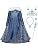 Mules Princesse Elsa Reine Des Neiges - Talon 2cm - Paillettes - Pour Fille