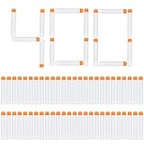 Little Valentine 400 Pcs Dart Refill Pack for Nerf N-Strike Elite Modulus Glow at Dark Bullets - White