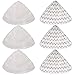 KEEPOW PowerEdge Steam Mop Replacement Pads Compatible with Bissell PowerEdge and PowerForce Lift Off Steam Mop Series 2078 20781 2165, Washable Bissel Steam Mop Pads, 6 Pack