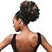 GLAM21USA Afro Puff Drawstring Ponytail Retro Kinky Curly Ponytail Wig Clip in Bun Hair Piece for Black Women Synthetic Hair Extension (MEDIUM, 2 (Dark Brown))