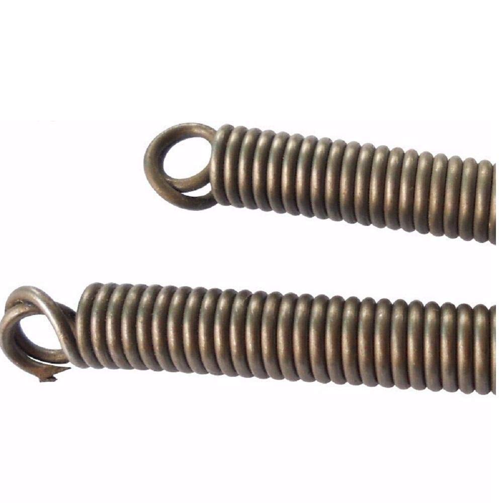 2 Stück Zugfedern Federstahl - 2.5x15x95mm Mit Haken