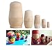 Glamorway Russian Nesting Doll 5set Blank Matryoshka Matreshka Wood Unpainted DIY Handicraft