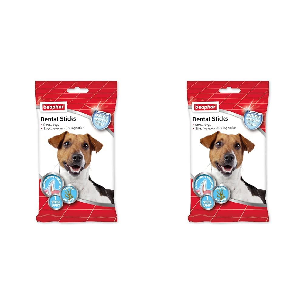 Beaphar Dental Sticks for Small Dogs (Pack of 2)