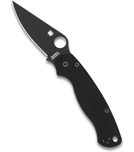 A1K1M31piu1uguale3×干場BLACK MILITARY Amazon.com : Spyderco Military Model Signature USA-Made