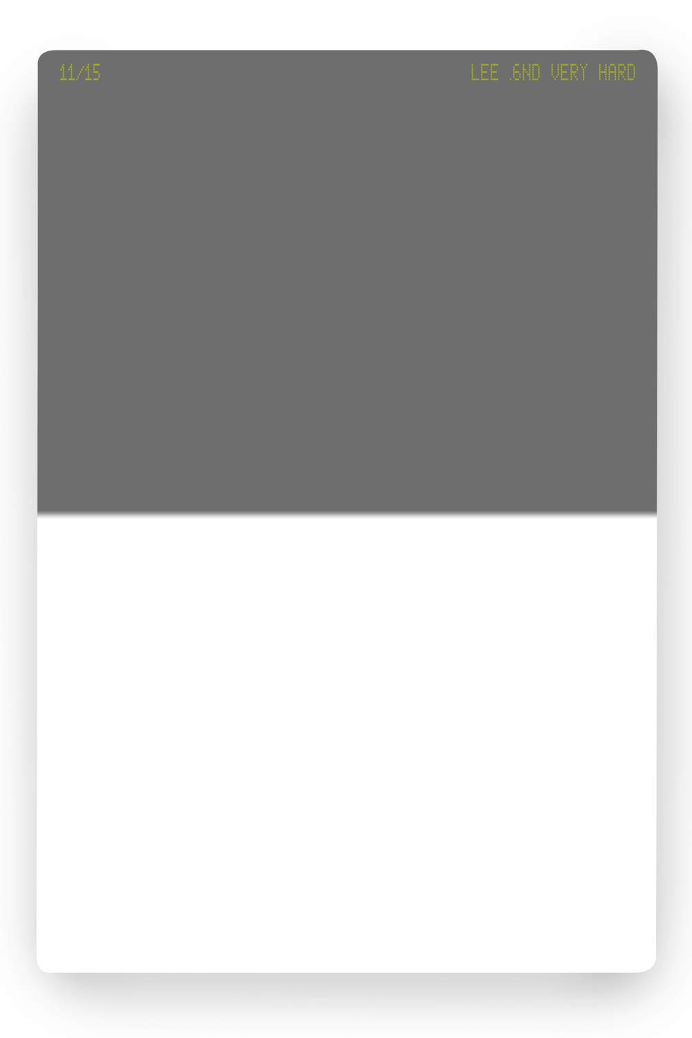 Lee Neutral Density 0.6 Filter Grad Very Hard (Resin) for 100mm System [ND6GVH]