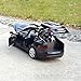 KMT Alloy Diecast Car Models Tesla Model X 90 Car Model (Black)