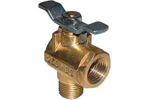 GROCO 1/2-inch NPT 90-degree Fuel Valve