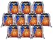 Basketball Star Drawstring Bags Kids Birthday Party Supplies Favor Bags 10 Pack