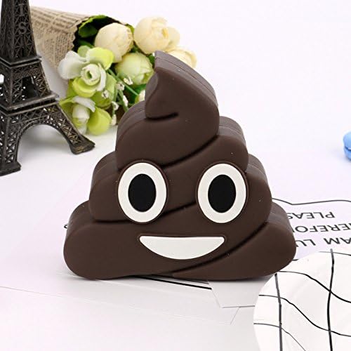 Corcrest Cute Cartoon Emoji 8800mAh Portable USB External Battery Charger Power Bank For Cell Phone for Iphone 8 X Fast Charging[ B ]