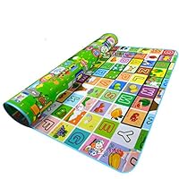 Garwarm 71x 59inches Extra Large Baby Crawling Mat Baby Play Mat Game Mat，0.2-Inch Thick (US Store)