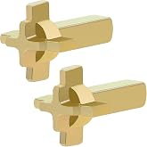Replacement Andersen Hinged Door Lock Actuator 2579542, Compatible with Andersen 400 Series Frenchwood Hinged in-Swing &amp; Out-Swing Doors Handle, from 1988 to Present (2 Pack)