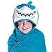 Comfy Critters Stuffed Animal Blanket - Shark - Kids Huggable Pillow and Blanket Perfect for Pretend Play, Travel, nap time.