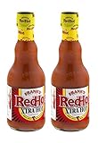 Frank's RedHot XTRA Hot Sauce, 12 Fl Oz Glass Bottle, Pack of 2