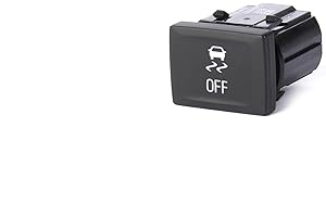 ACDelco 25802918 GM Original Equipment Jet Black Electronic Traction Control and Vehicle Stabilization Switch
