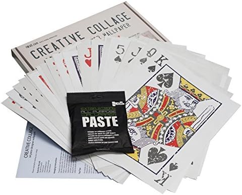 Creative Collage Playing Cards Designer Wall Mural - 64 Piece by Creative Collage