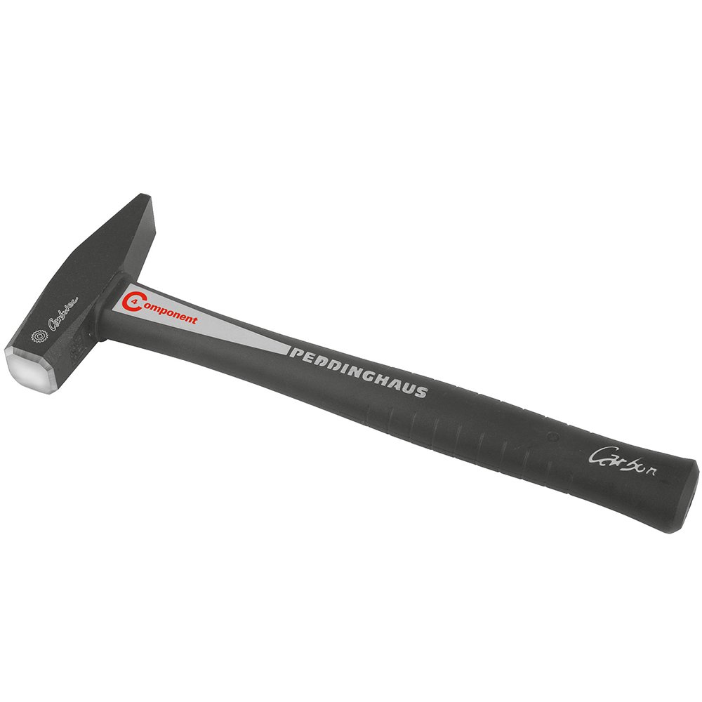 Peddinghaus 5039990300 "Carbotec" Locksmiths' Hammer, Black, 300 g