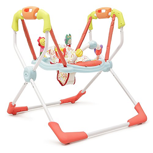 Hopser mit Spielcenter und Musik Baby Jumper Activity Center X-factor (Grün)