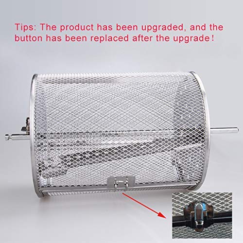 Bakeware kbxstart Grill Roaster Drum,7.2inch x 5.6inch Stainless Steel