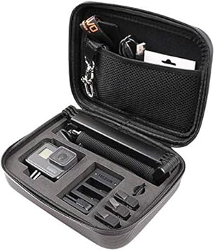 Amazon Taoricup Gopro Hero 9 8 7 6 5 4 対応 収納ケース 防水puスーツケース互換性あり Dji Osmo Action Akaso Campark Yi Action Cameraなど に ウェアラブルカメラ用ケース 通販