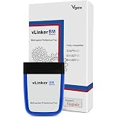 Vgate vLinker BM3.0 Bluetooth OBD2 Scanner Diagnostic Tool for Bimmercode | Code Reader OBD Adapter for B-MW, Compatible with Android &amp; Windows