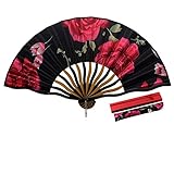 Alay&me Mini and Exquisite Japanese Silks and Satins Hand Fans