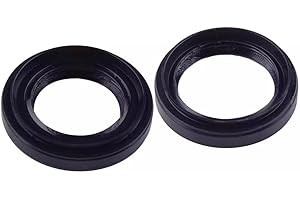 Auto Replacement Parts 2pcs Drive Axle Seal Left Right Fit for Honda for Civic for Accord for Acura for RSX for ILX Black Eas
