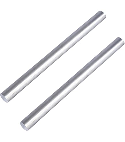 6061 Aluminum Round Bar - T6511 - Extruded - 2" Diameter X 12