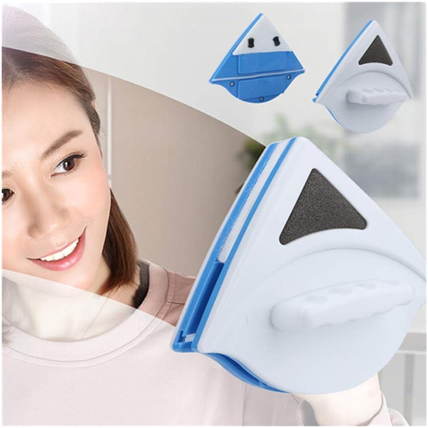 Yirise 3-8mm Window Glass Cleaner Wiper Double-Sided Surface Brush Cleaning Magnetic (3-8mm)
