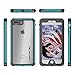 iPhone 7 Plus / 8 Plus Waterproof Case, Ghostek Atomic 3 for Apple iPhone 7 Plus & iPhone 8 Plus | Shockproof Snowproof Underwater Swimming Diving Floating Aluminum Slim Fit (Teal)