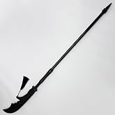 Guan Gong Dragon Sword-Polypropylene Martial Training Sword for Practice | 180cm Lightweight Polypropylene Kung Fu Prop Polypropylene Training Martial Sword，Black Practice Broadsword Martial Arts