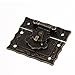 Uxcell a15080400ux0181 Uxcell a15080400ux0181 Wood Case Chest Box Rectangle Clasp Closure Hasp Latches Bronze Tone, Bronze