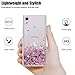 Sony Xperia XA1 Case, Sony Xperia XA1 Liquid Case with HD Screen Protector, Atump Luxury Girls Glitter Bling Soft TPU Cover with Sparkly Shiny Shockproof Protective Case for Sony Xperia XA1 Rose Gold
