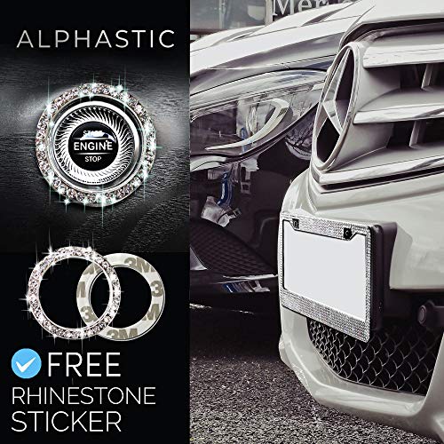 5 Glass+Diamond+License+Plate+Frame