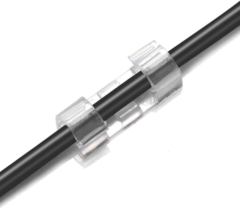 [40PCS, Clear] Discra Cable Clips Strong SelfAdhesive Pad Cable Drop, 3M Adhesive Nylon Wire