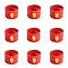 Ecparty Superhero Slap Bracelet for Kids Boys & Girls Birthday Party Supplies Favors (9 Pack) (Iron Man)