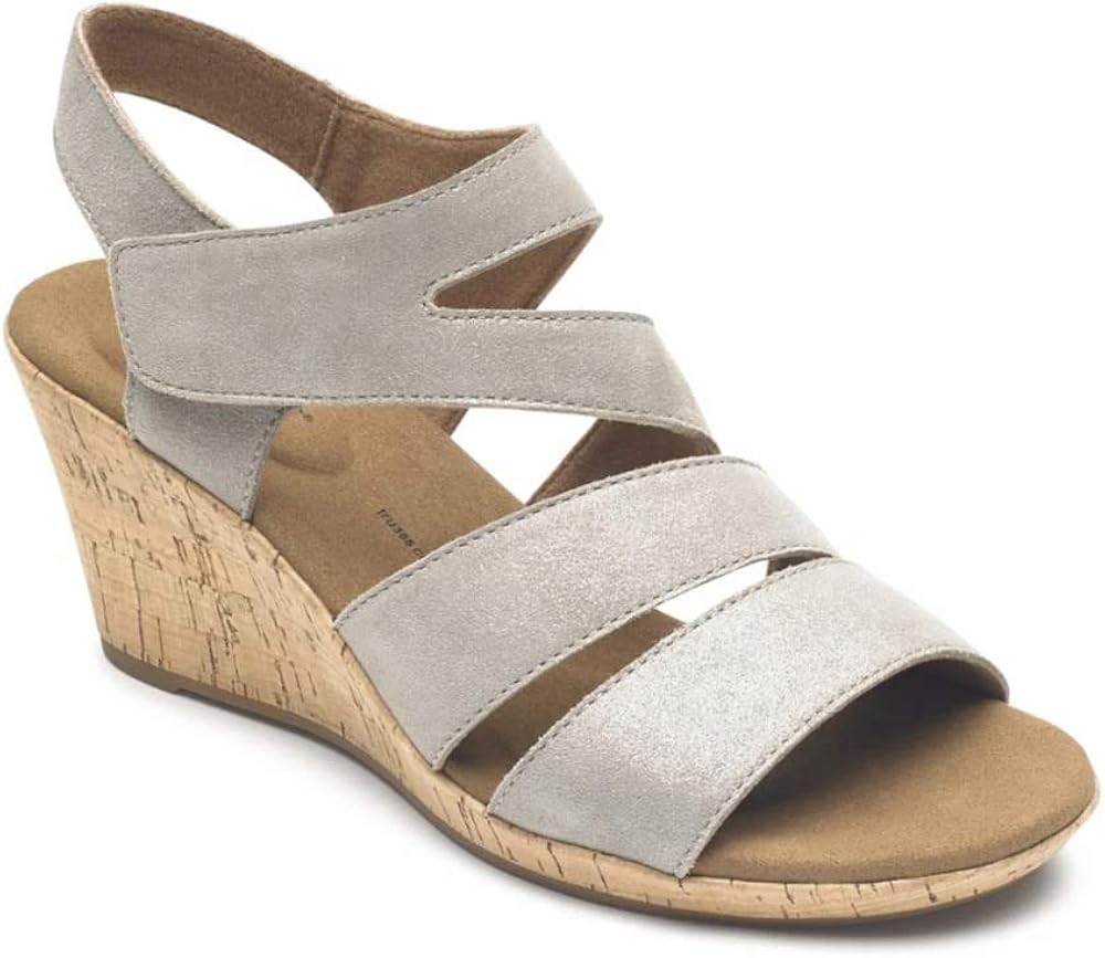 rockport women's briah asym wedge sandal