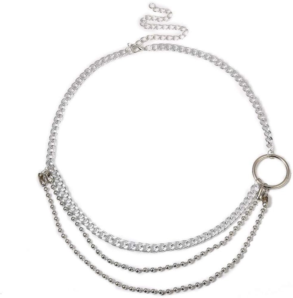 Cintura Donna In Pelle VONMELLI | Fibbia Dorata Regolabile | Per Jeans E Vestiti